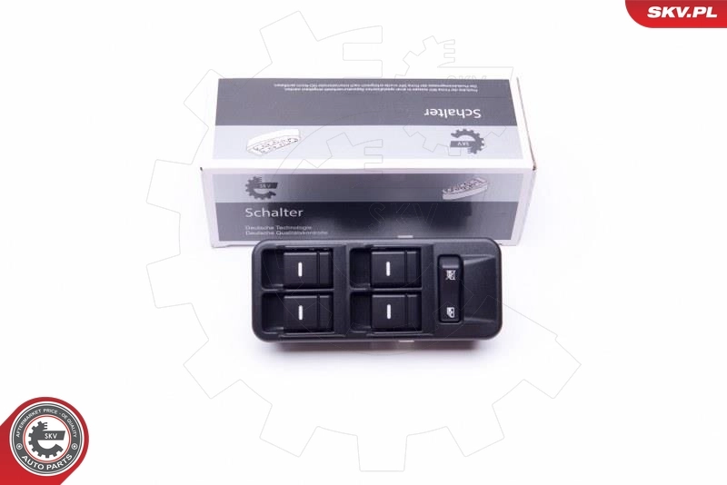 Switch, window regulator